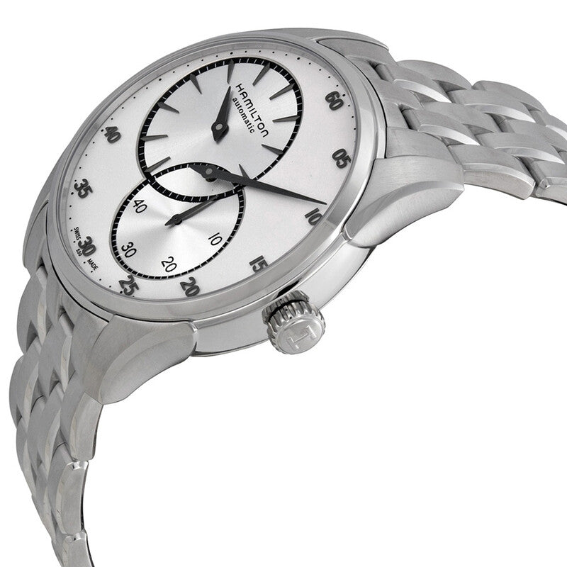 Hamilton Jazzmaster Regulator Silver Dial Mens Watch