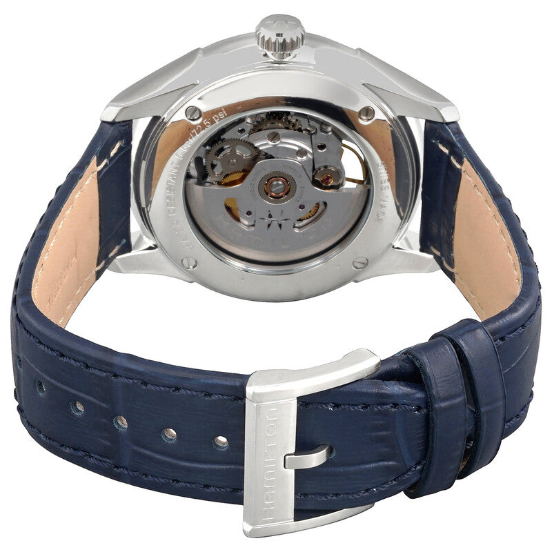 Hamilton Jazzmaster Skeleton Auto Automatic White Dial Mens Watch