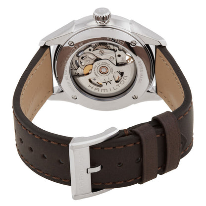 Hamilton Jazzmaster Skeleton Automatic Blue Dial Mens Watch