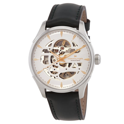 Hamilton Jazzmaster Skeleton Automatic White Dial Mens Watch