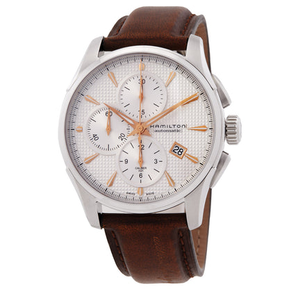 Hamilton Jazzmaster Spirit Of Liberty Chronograph Automatic Silver Dial Mens Watch H32596551