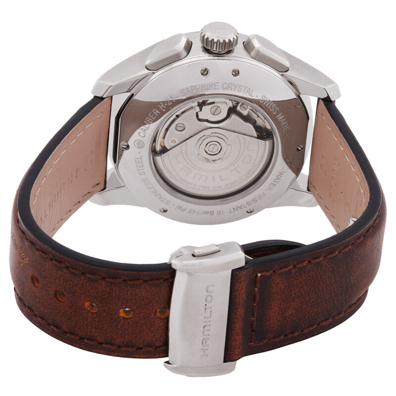Hamilton Jazzmaster Spirit Of Liberty Chronograph Automatic Silver Dial Mens Watch H32596551