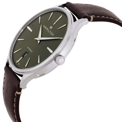 Hamilton Jazzmaster Thinline Automatic Green Dial Mens Watch