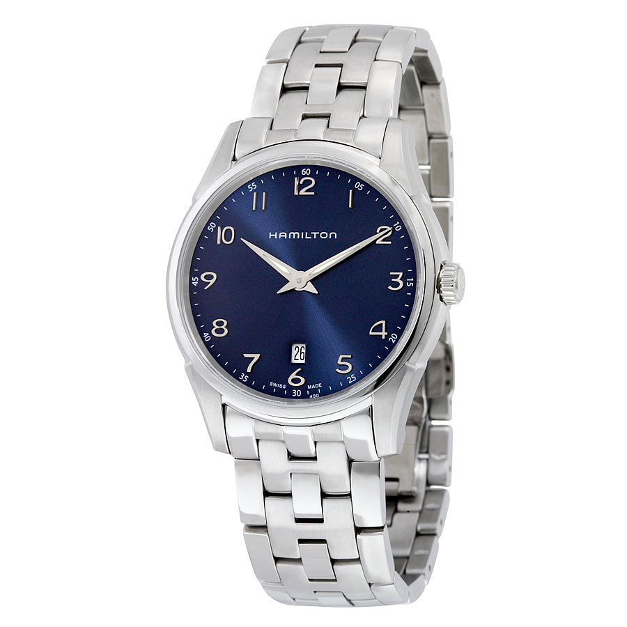 Hamilton Jazzmaster Thinline Blue Dial Mens Watch