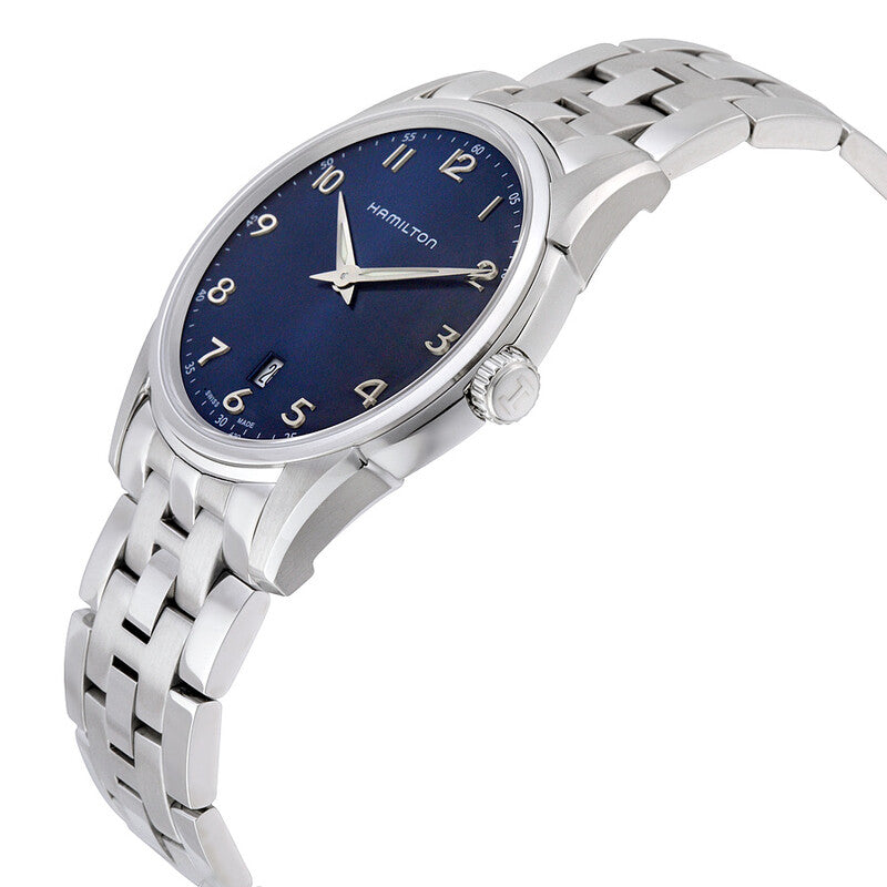 Hamilton Jazzmaster Thinline Blue Dial Mens Watch