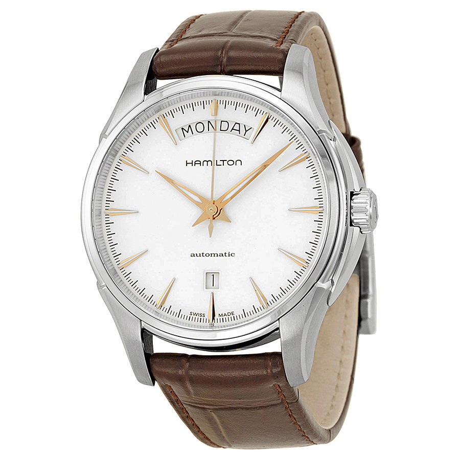 Hamilton Jazzmaster White Dial Stainless Steel Mens Watch