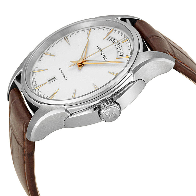 Hamilton Jazzmaster White Dial Stainless Steel Mens Watch