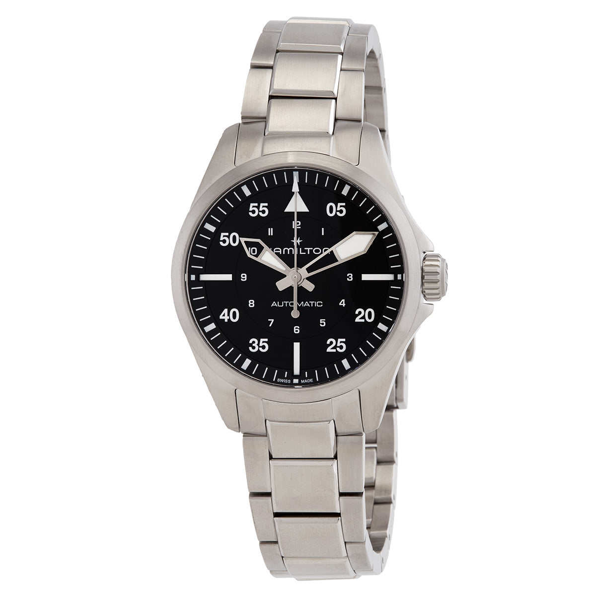 Hamilton Khaki Aviation Automatic Black Dial Women's Watch