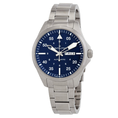 Hamilton Khaki Aviation Automatic Blue Dial Mens Watch