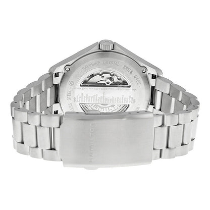 Hamilton Khaki Aviation Black Dial Stainless Steel Automatic Mens Watch