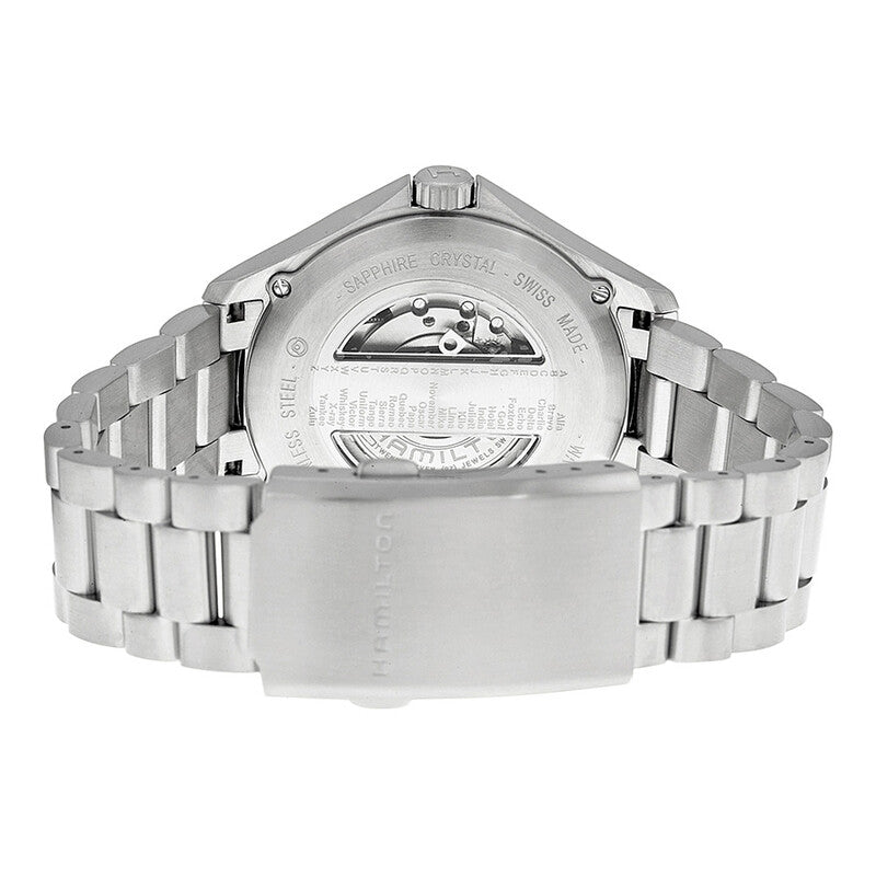 Hamilton Khaki Aviation Black Dial Stainless Steel Automatic Mens Watch