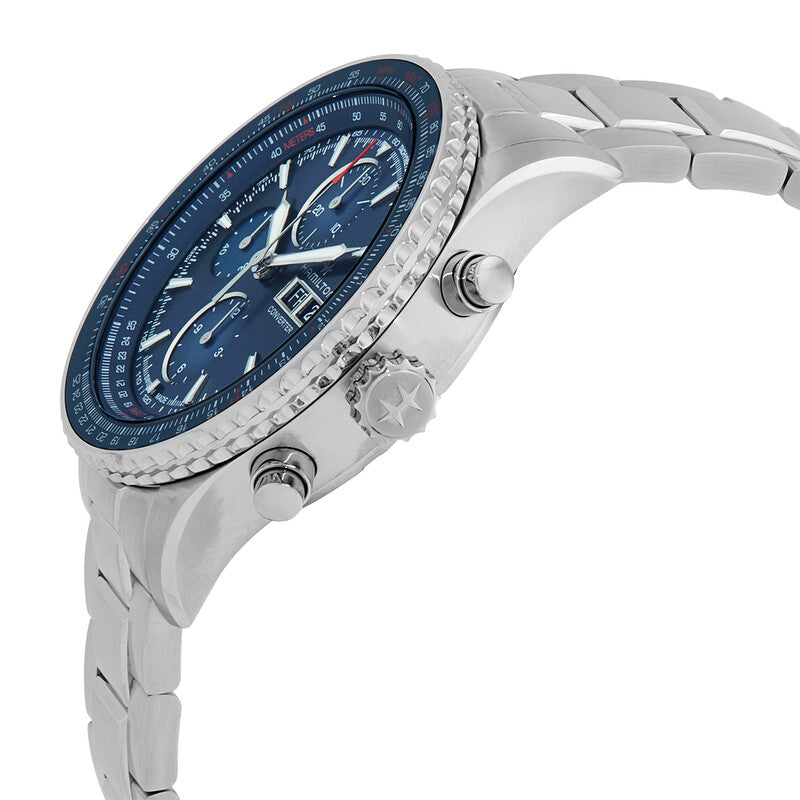 Hamilton Khaki Aviation Chronograph Automatic Blue Dial Watch