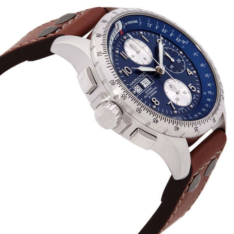 Hamilton Khaki Aviation Chronograph X-Wind Automatic Blue Dial Watch