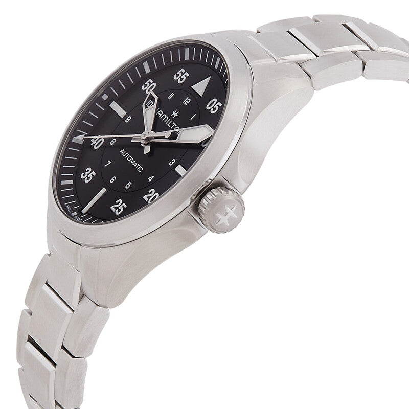 Hamilton Khaki Aviation Pilot Automatic Black Dial Watch