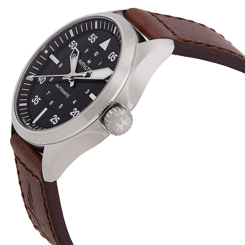 Hamilton Khaki Aviation Pilot Automatic Black Dial Watch