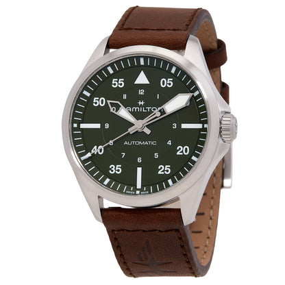 Hamilton Khaki Aviation Pilot Automatic Green Dial Watch