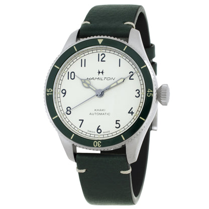 Hamilton Khaki Aviation Pilot Pioneer Automatic White Dial Mens Watch