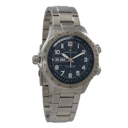 Hamilton Khaki Aviation X-Wind Lefty Automatic Blue Dial Mens Watch