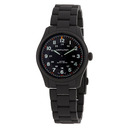 Hamilton Khaki Field Automatic Black Dial Mens Watch