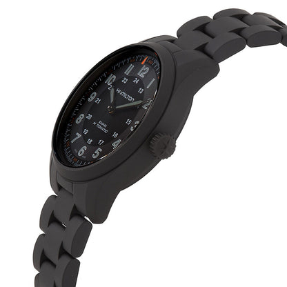 Hamilton Khaki Field Automatic Black Dial Mens Watch