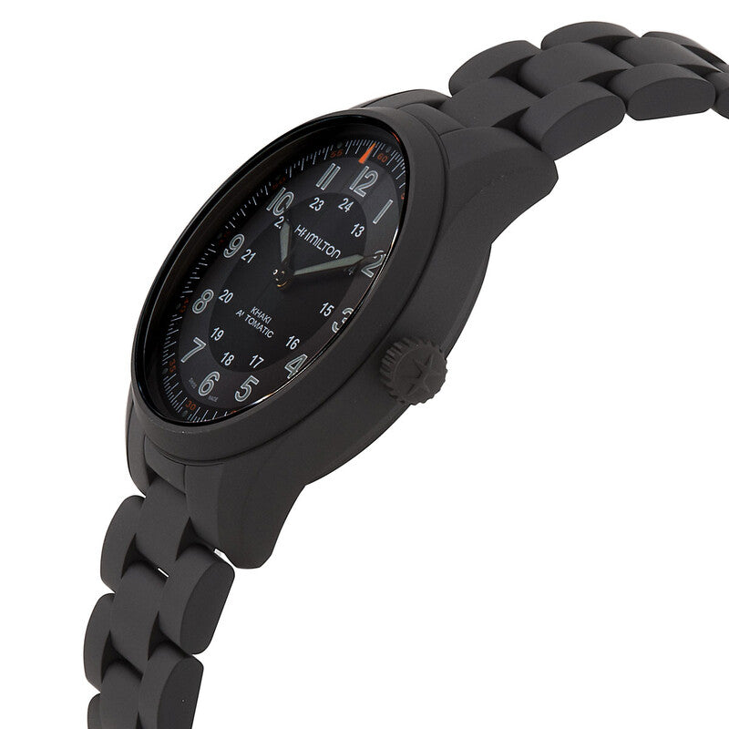 Hamilton Khaki Field Automatic Black Dial Mens Watch