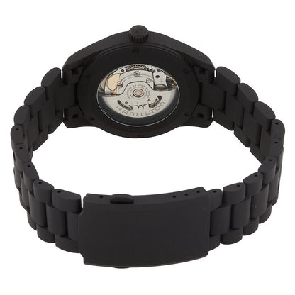 Hamilton Khaki Field Automatic Black Dial Mens Watch