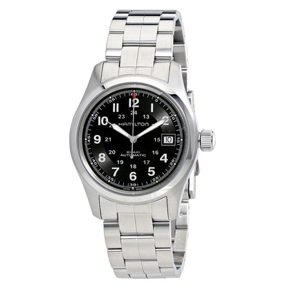 Hamilton Khaki Field Automatic Black Dial Mens Watch
