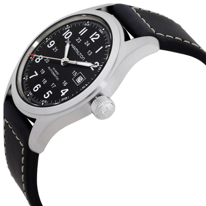 Hamilton Khaki Field Automatic Black Dial Mens Watch