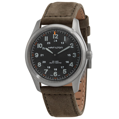 Hamilton Khaki Field Automatic Black Dial Unisex Watch