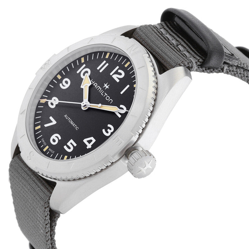 Hamilton Khaki Field Automatic Black Dial Watch