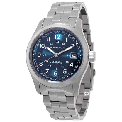 Hamilton Khaki Field Automatic Blue Dial Watch