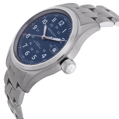 Hamilton Khaki Field Automatic Blue Dial Watch