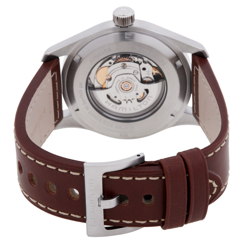 Hamilton Khaki Field Automatic Green Dial Mens Watch