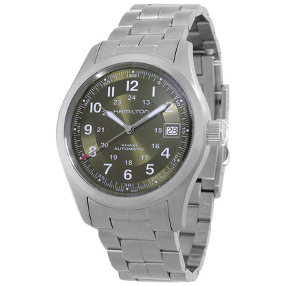 Hamilton Khaki Field Automatic Green Dial Watch