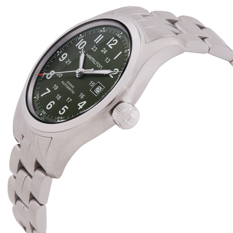 Hamilton Khaki Field Automatic Green Dial Watch