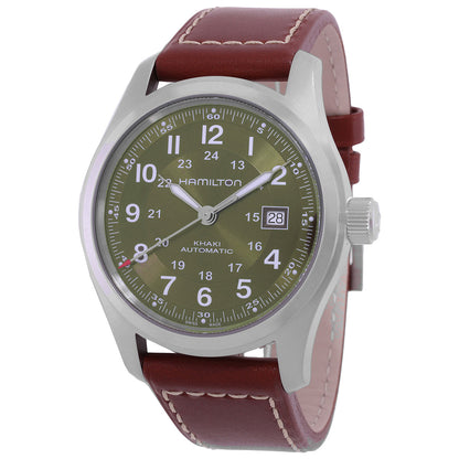 Hamilton Khaki Field Automatic Green Dial Watch