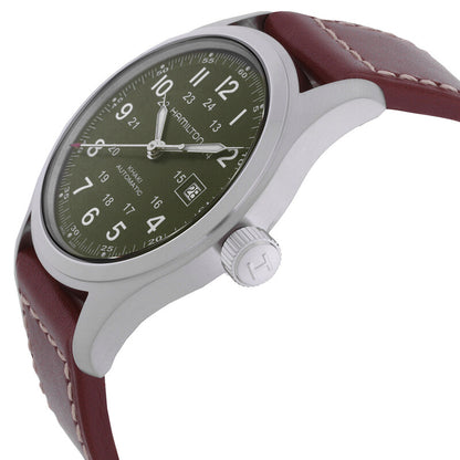Hamilton Khaki Field Automatic Green Dial Watch