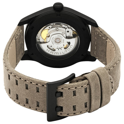 Hamilton Khaki Field Automatic Grey Dial Mens Watch