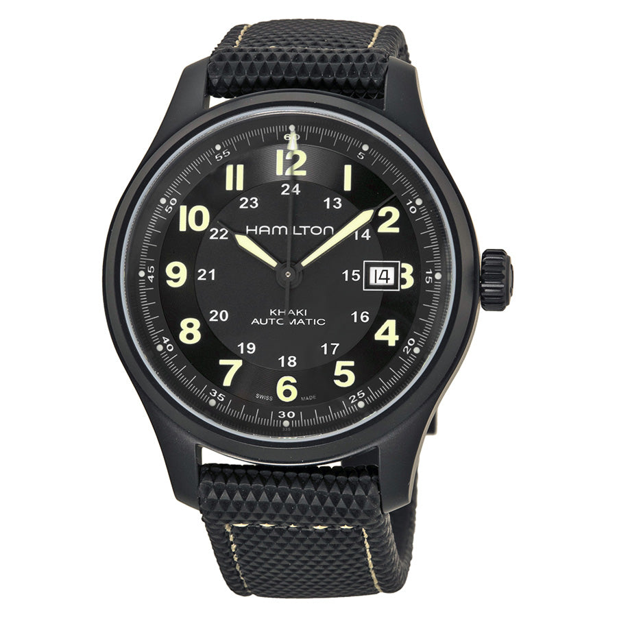 Hamilton Khaki Field Automatic Titanium Mens Watch