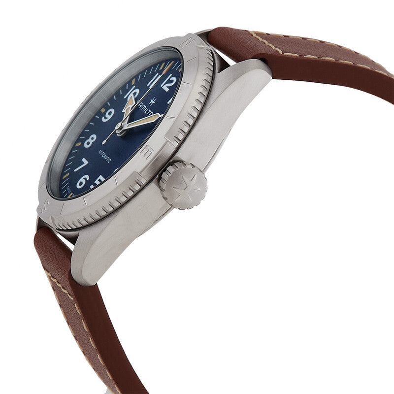 Hamilton Khaki Field Expedition Automatic Blue Dial Mens Watch