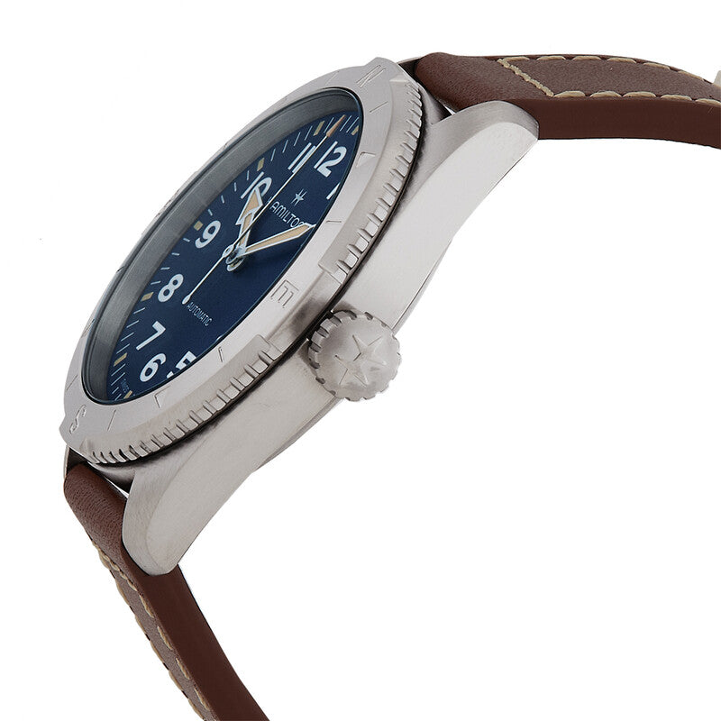Hamilton Khaki Field Expedition Automatic Blue Dial Mens Watch