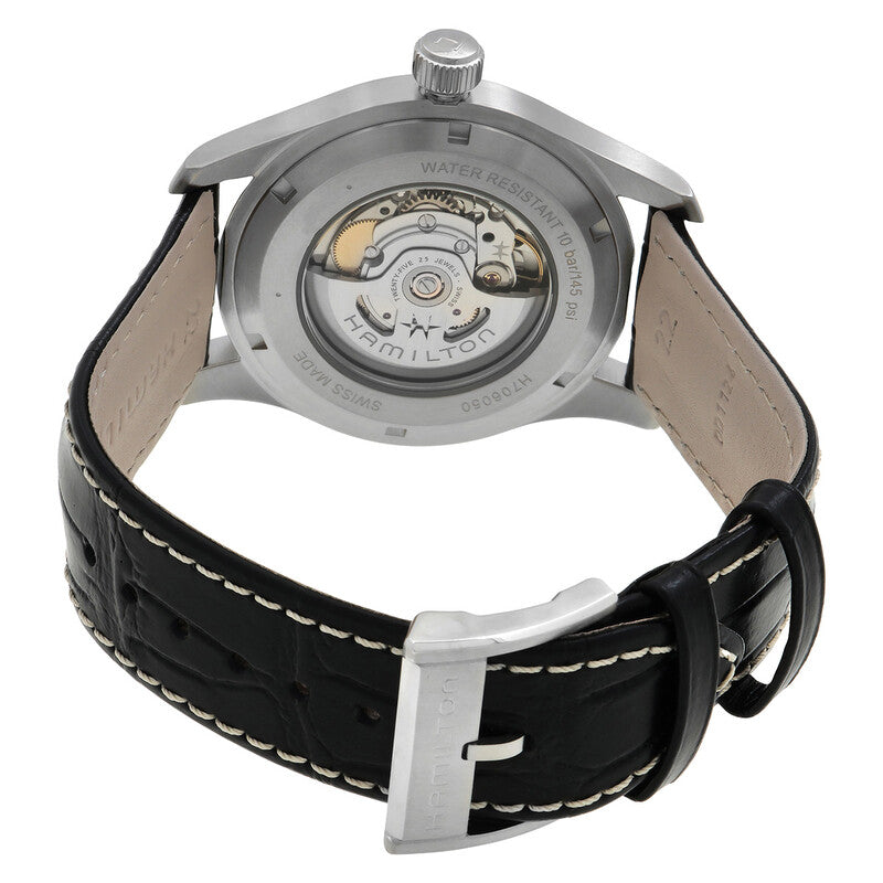 Hamilton Khaki Field Murph Automatic Black Dial Mens Watch Bundle