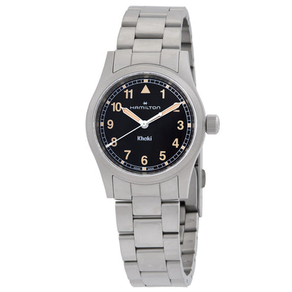 Hamilton Khaki Field Quartz Black Dial Women's Watch