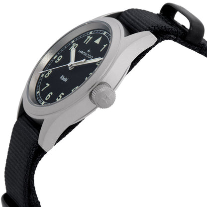 Hamilton Khaki Field Quartz Black Dial Watch