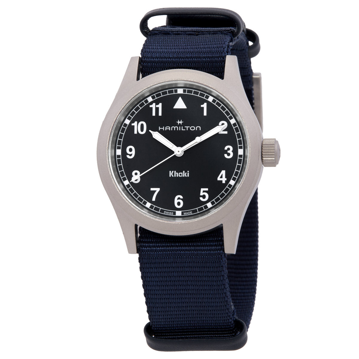 Hamilton Khaki Field Quartz Black Dial Watch