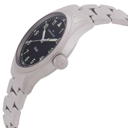 Hamilton Khaki Field Quartz Black Dial Watch
