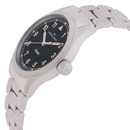 Hamilton Khaki Field Quartz Black Dial Watch