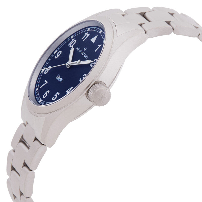 Hamilton Khaki Field Quartz Blue Dial Watch