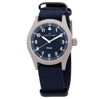 Hamilton Khaki Field Quartz Blue Dial Watch