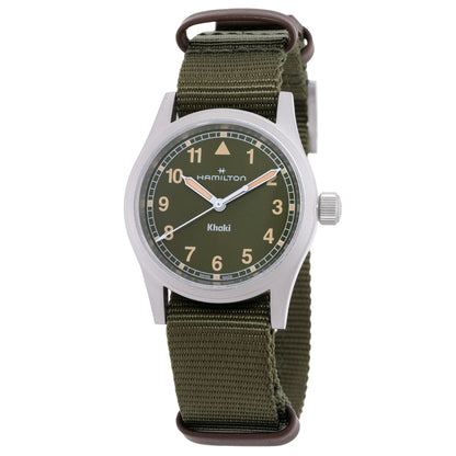Hamilton Khaki Field Quartz Green Dial Women's Watch